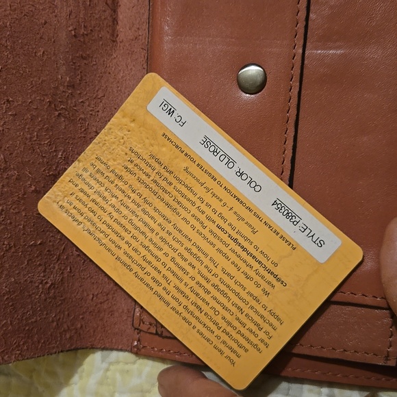 Patricia Nash Leather wallet - Picture 6 of 6